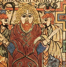 the arrest of christ, book of kells